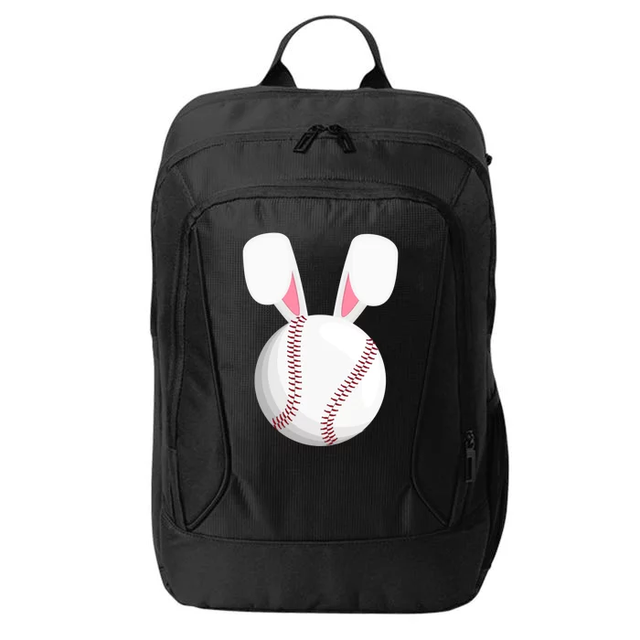 Easter Baseball Ball Easter Day Funny Easter Bunny Baseball Gift City Backpack