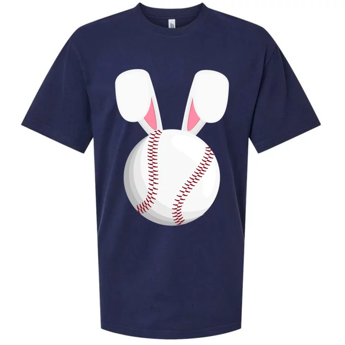 Easter Baseball Ball Easter Day Funny Easter Bunny Baseball Gift Sueded Cloud Jersey T-Shirt