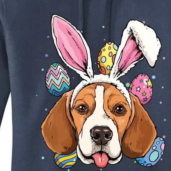 Easter Bunny Beagle Dog Kids Men Women Women's Pullover Hoodie