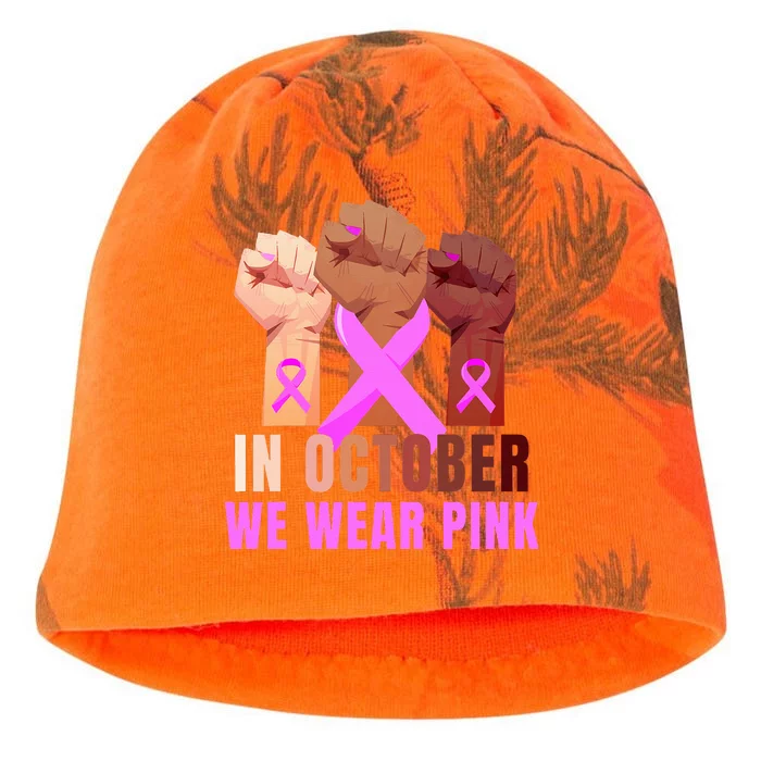 Empowering Breast Cancer Awareness Kati - Camo Knit Beanie