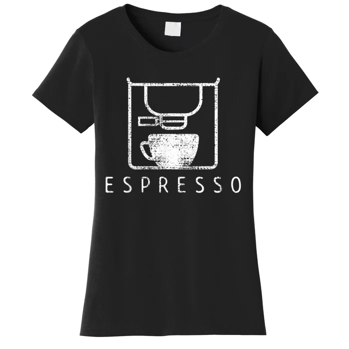 Espresso Barista Coffee Gift Women's T-Shirt