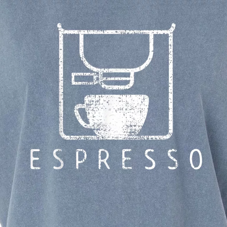 Espresso Barista Coffee Gift Garment-Dyed Women's Muscle Tee