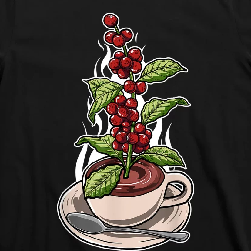 Espresso Barista Coffee Plant Coffee Lover T-Shirt