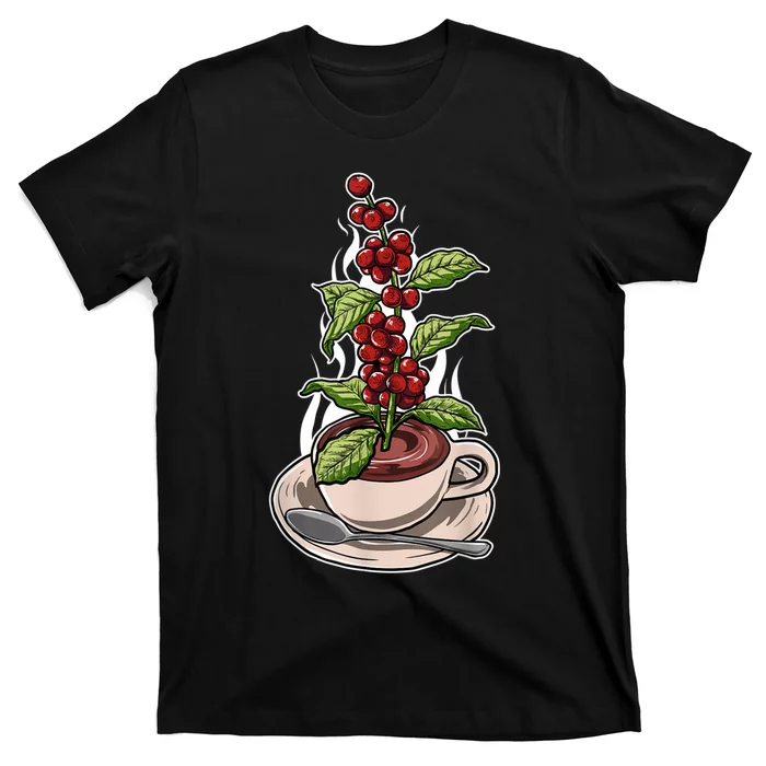 Espresso Barista Coffee Plant Coffee Lover T-Shirt