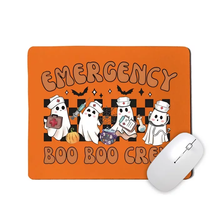 Emergency Boo Crew Halloween Nurse Heath Care Mousepad