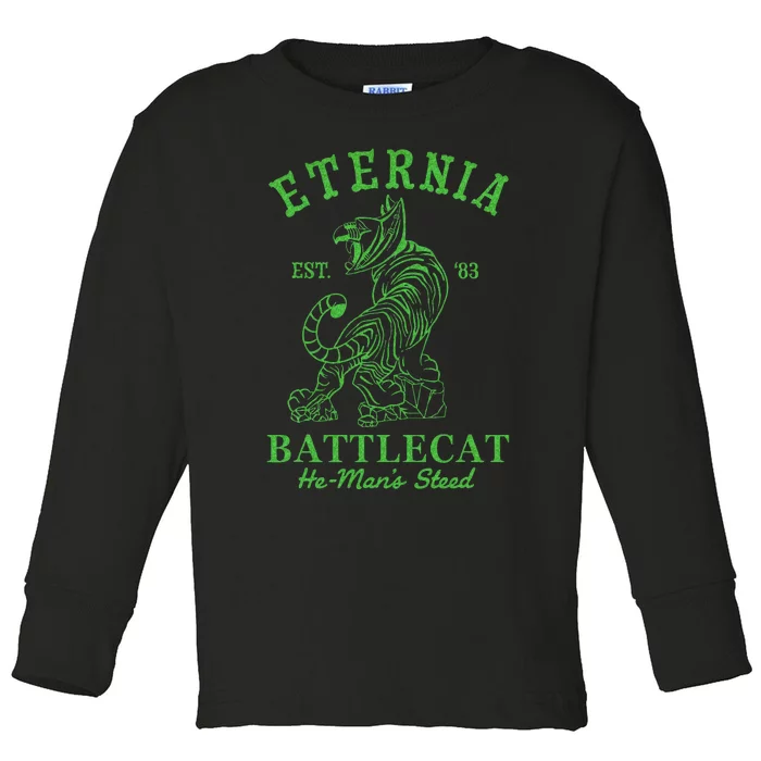 Eternia Battle Cat He Man Toy 1980 Toddler Long Sleeve Shirt