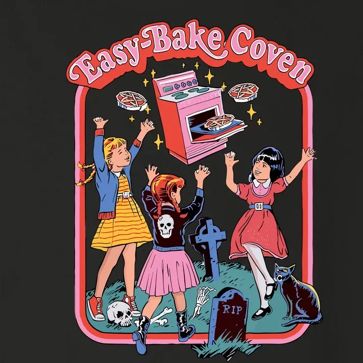 Easy Bake Coven Retro Halloween 90s Toddler Long Sleeve Shirt