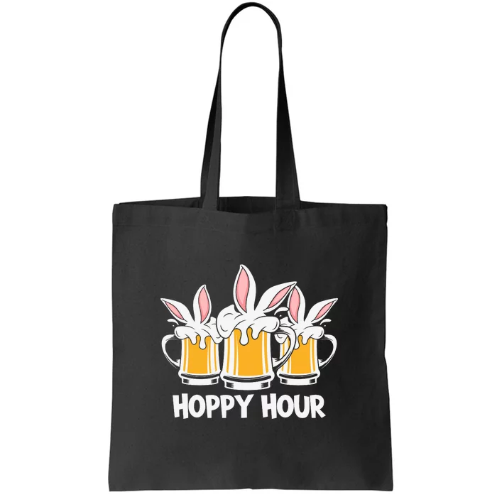 Easter Beer Cups Hoppy Hour Easter Day Gift Tote Bag