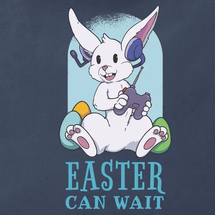 Easter Bunny Can Wait Gamer Zip Tote Bag