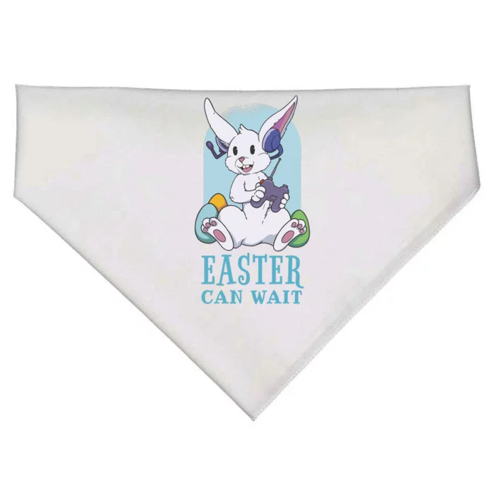 Easter Bunny Can Wait Gamer USA-Made Doggie Bandana