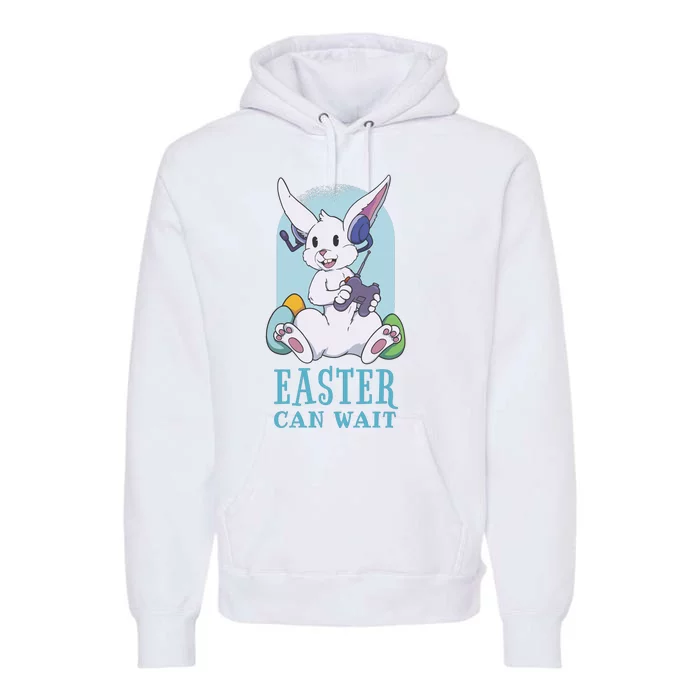 Easter Bunny Can Wait Gamer Premium Hoodie