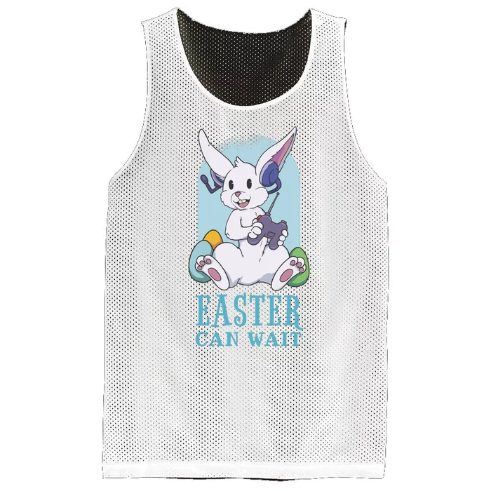 Easter Bunny Can Wait Gamer Mesh Reversible Basketball Jersey Tank