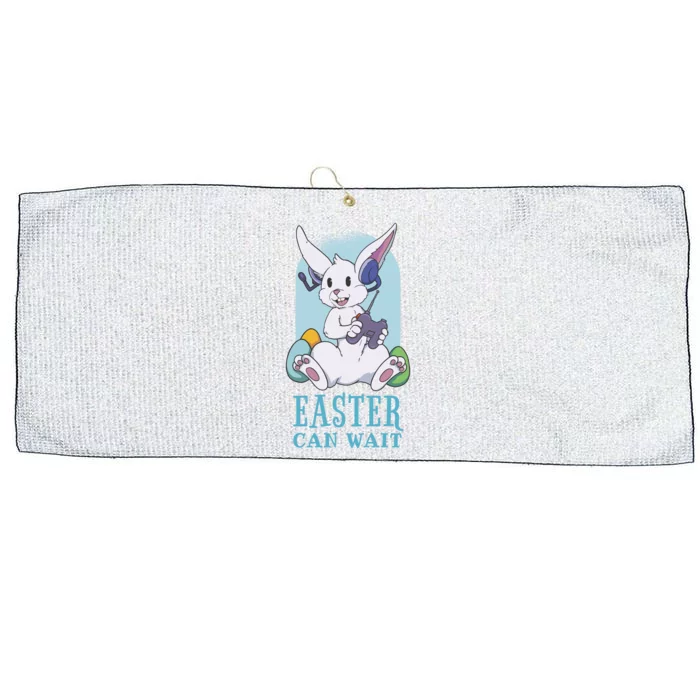 Easter Bunny Can Wait Gamer Large Microfiber Waffle Golf Towel