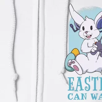 Easter Bunny Can Wait Gamer Full Zip Hoodie