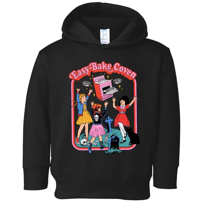 Easy Bake Coven 90s Horror Movie Fan Oversized Toddler Hoodie