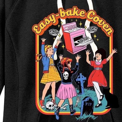 Easy Bake Coven 90s Horror Movie Fan Retro Easy Bake Coven Halloween Women's Fleece Hoodie