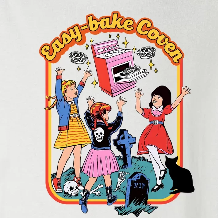 Easy Bake Coven 90s Horror Movie Fan Retro Easy Bake Coven Halloween Toddler Long Sleeve Shirt