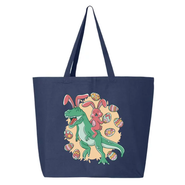 Easter Bunny Dinosaur Festive Holiday 25L Jumbo Tote