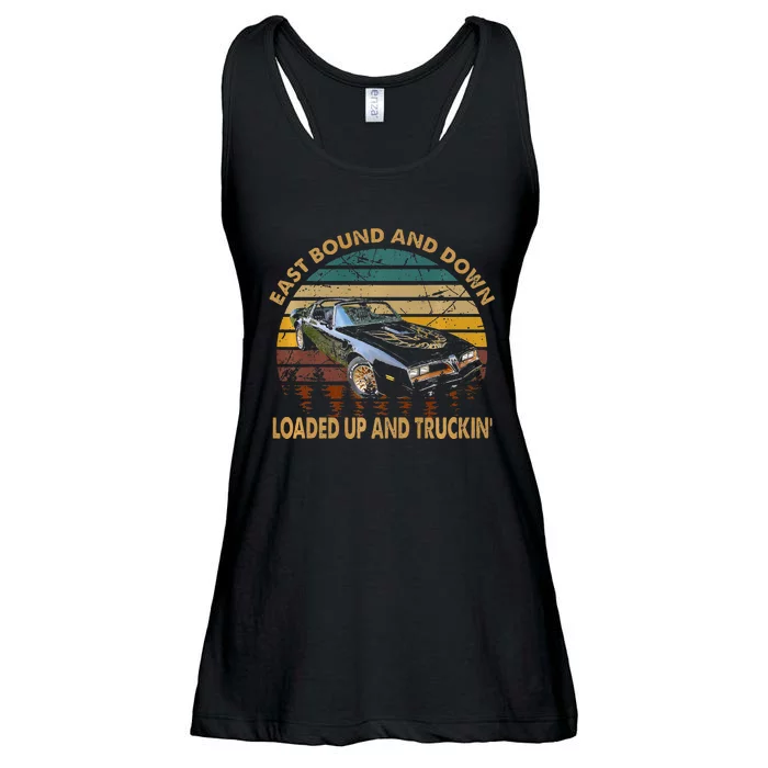 East Bound & Down Loaded Up & Truckin Vintage Bandit 1977 Ladies Essential Flowy Tank