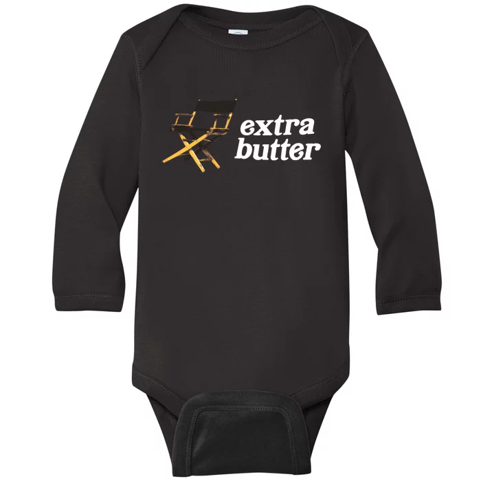 Extra Butter Director Chair Baby Long Sleeve Bodysuit