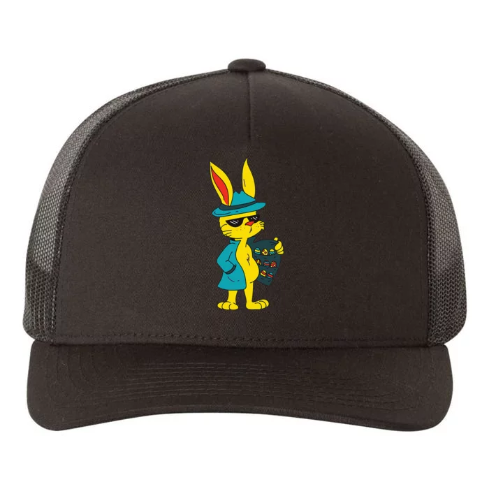 Easter bunny dealer Yupoong Adult 5-Panel Trucker Hat