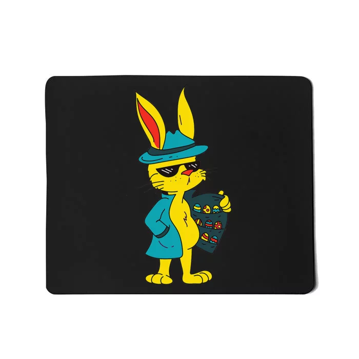 Easter bunny dealer Mousepad