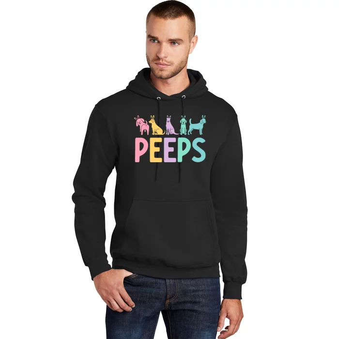 Easter Bunny Dog Peeps Hoodie