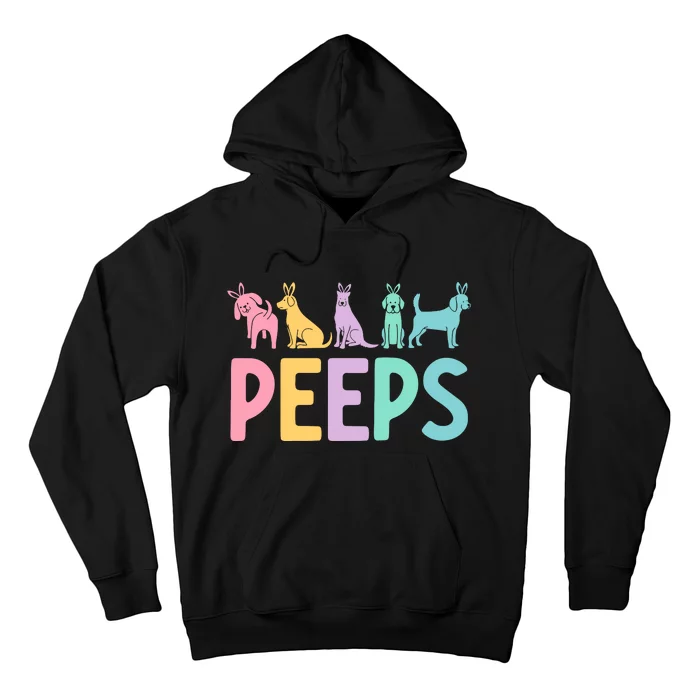 Easter Bunny Dog Peeps Hoodie