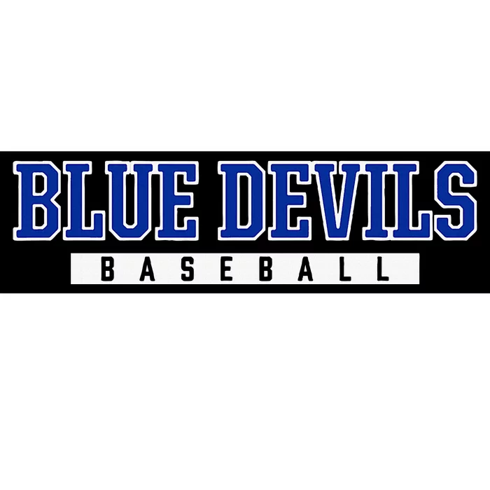 Etowah Blue Devils Baseball Bumper Sticker