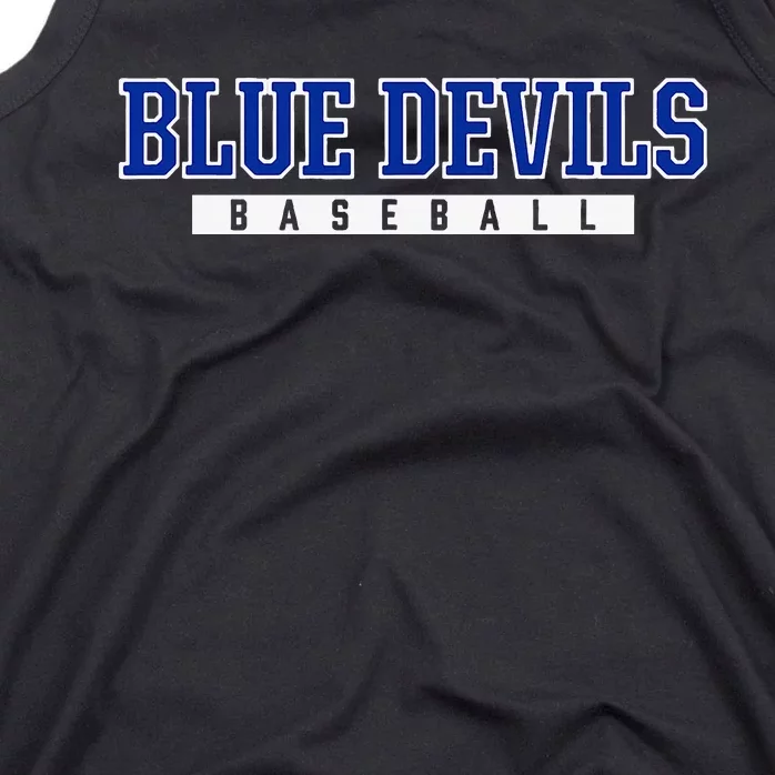 Etowah Blue Devils Baseball Tank Top