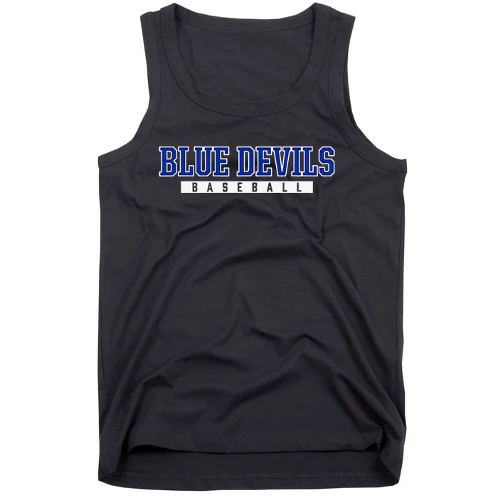 Etowah Blue Devils Baseball Tank Top