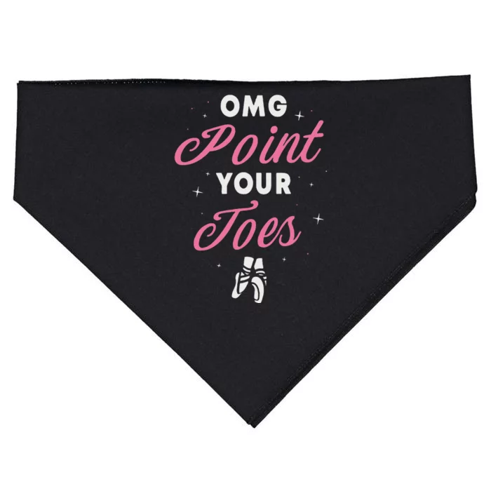 Elegant Ballet Dancer Absolute Your Form USA-Made Doggie Bandana