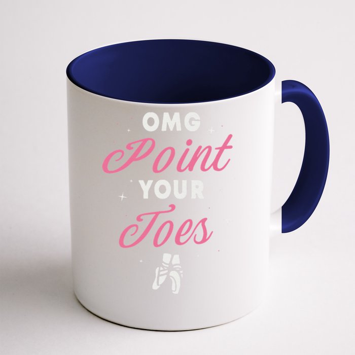 Elegant Ballet Dancer Absolute Your Form Front & Back Coffee Mug