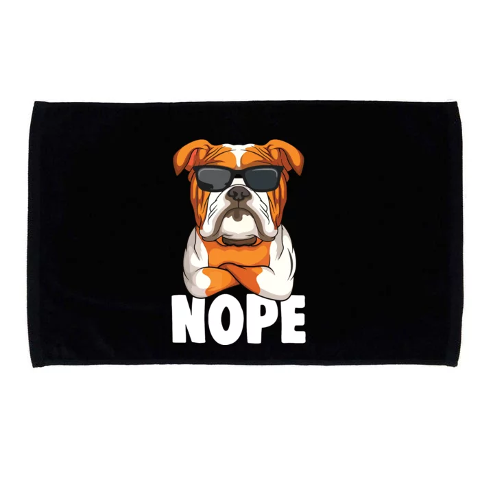 English Bulldog Dog Boy Girl Microfiber Hand Towel