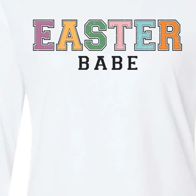 Easter Babe Womens Cotton Relaxed Long Sleeve T-Shirt