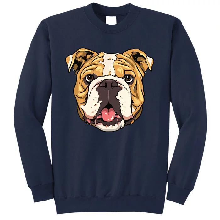 English Bulldog English Bulldog Breed Lover Women Men Tall Sweatshirt