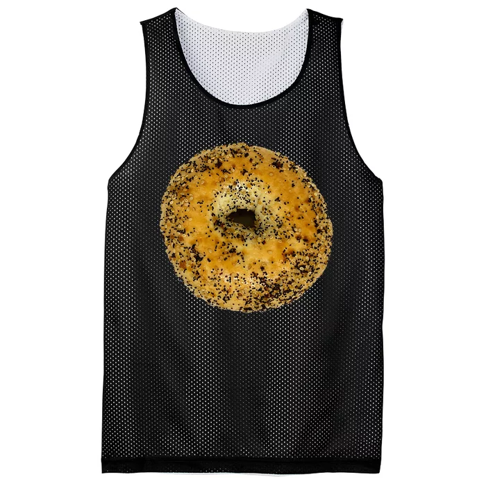 Everything Bagel Mesh Reversible Basketball Jersey Tank