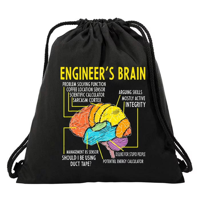 Engineer's Brain Engineering Games Process Drawstring Bag