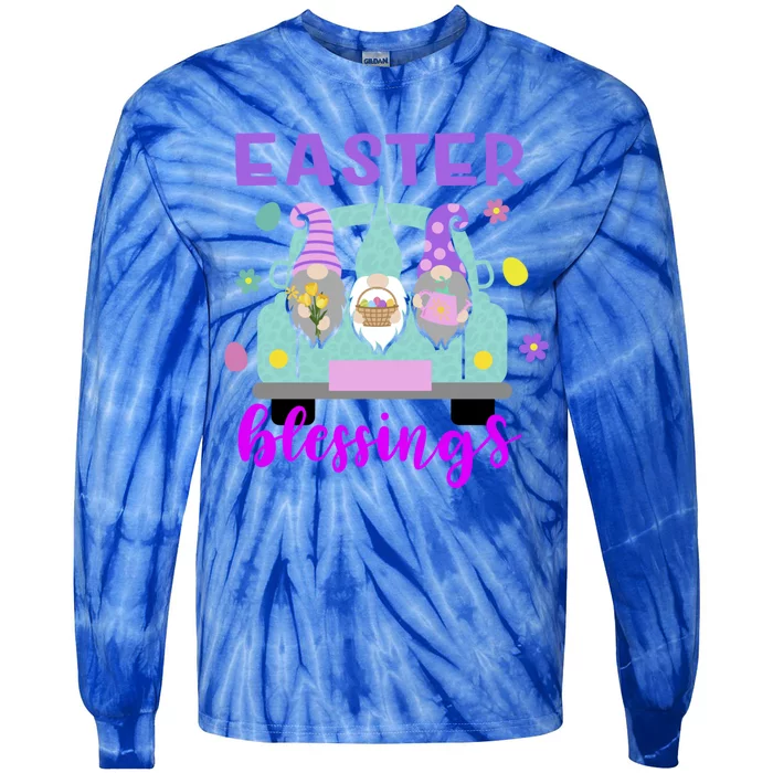 Easter Blessings Easter Décor Theme Gift Tie-Dye Long Sleeve Shirt