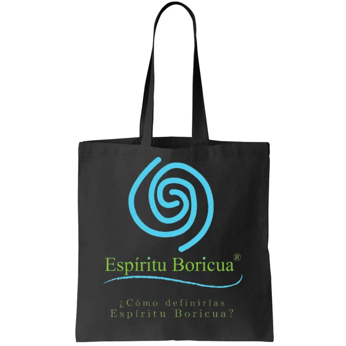 Espiritu Boricua Tote Bag