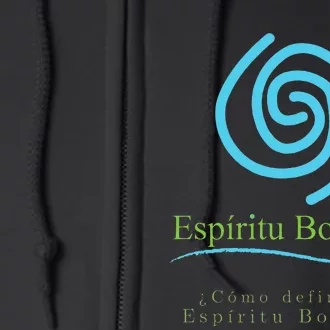 Espiritu Boricua Full Zip Hoodie