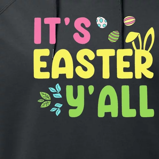 Easter Bunny Easter Eggs happy easter day Performance Fleece Hoodie