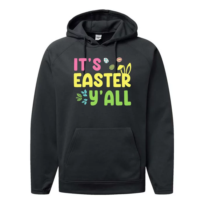 Easter Bunny Easter Eggs happy easter day Performance Fleece Hoodie