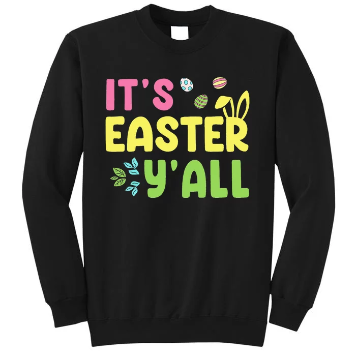 Easter Bunny Easter Eggs happy easter day Tall Sweatshirt