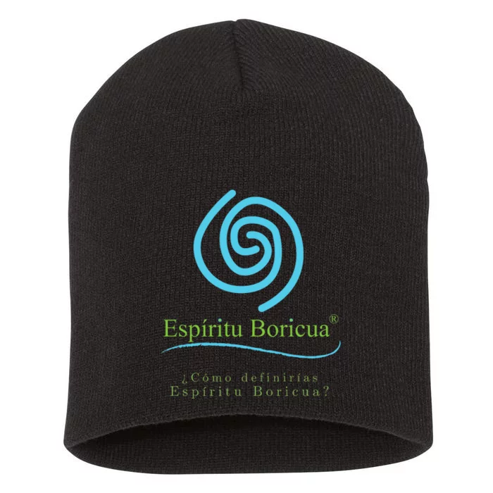 Espiritu Boricua Short Acrylic Beanie