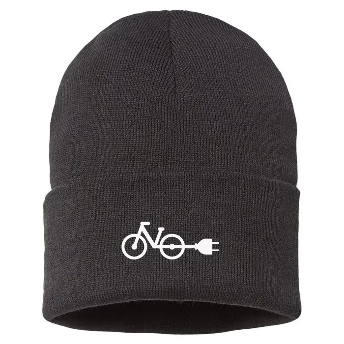 E Bike Electric Bicycle Sustainable Knit Beanie