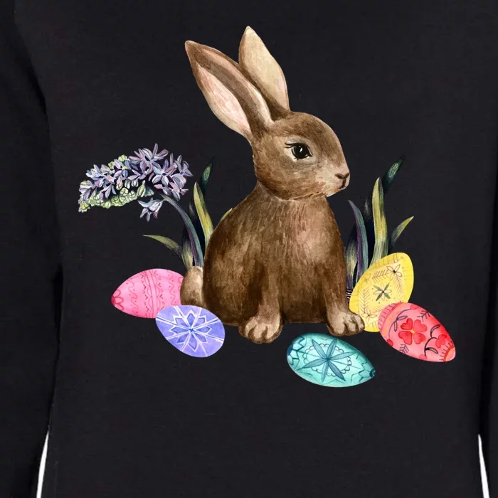 Easter Bunny Egg Spring Holiday Cute Womens California Wash Sweatshirt