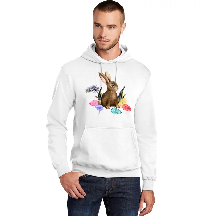 Easter Bunny Egg Spring Holiday Cute Hoodie