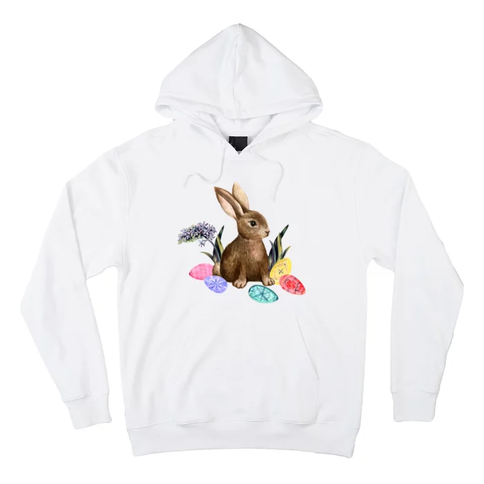 Easter Bunny Egg Spring Holiday Cute Hoodie