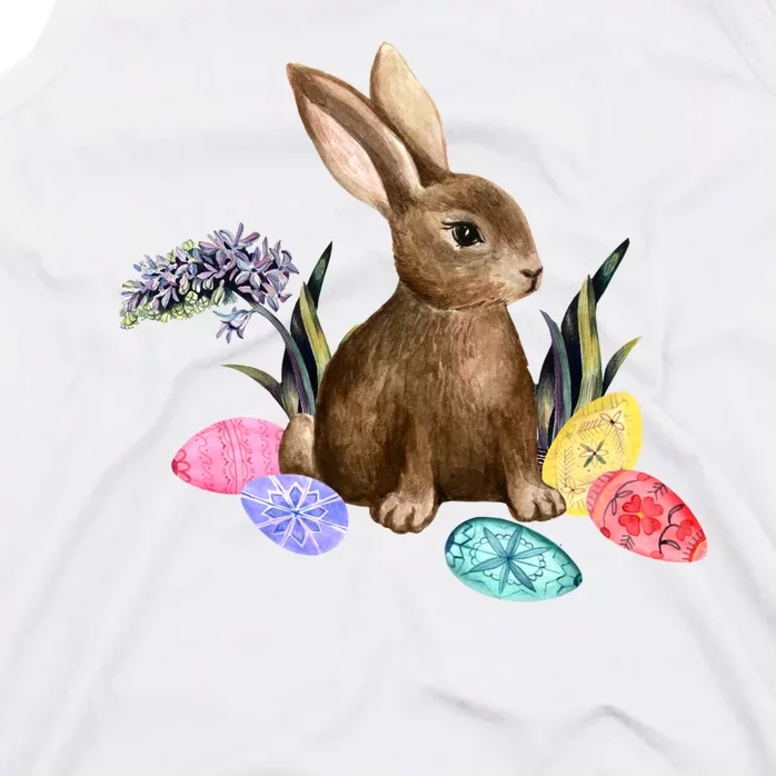 Easter Bunny Egg Spring Holiday Cute Tank Top